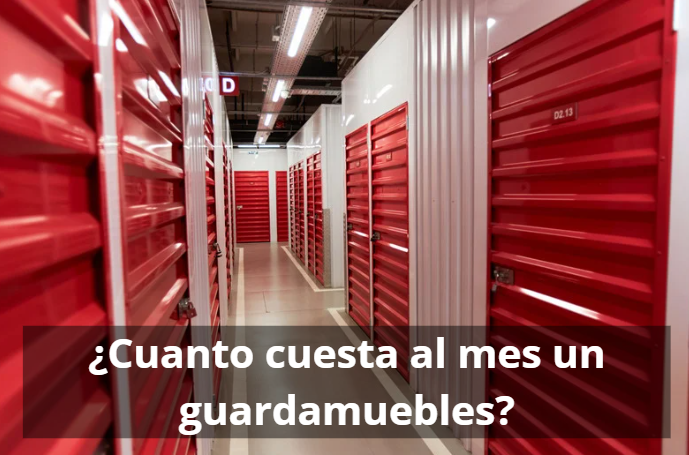¿Cuál es el coste mensual de un guardamuebles en 2025?