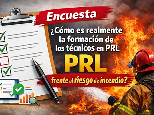 ¿Están los técnicos en PRL preparados para el riesgo de incendio? Descúbrelo