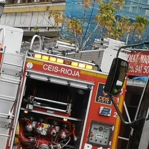Restaurante de Ezcaray afectado por incendio en un asador exterior