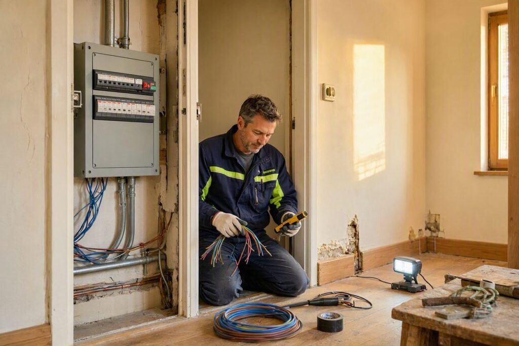 Renovar la electricidad del hogar no siempre es obligatorio. Descubre qué dice el REBT sobre instalaciones antiguas, plazos, revisiones y cambios de potencia.