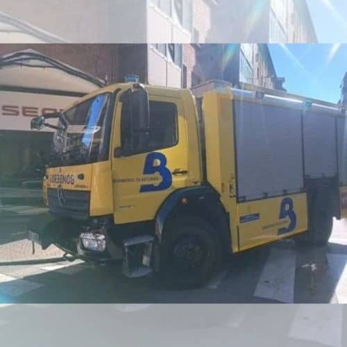 Incendio en La Felguera: del aviso del 112 Asturias al final de la intervención
